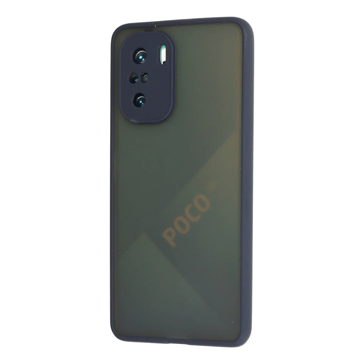 Xiaomi Poco F3 Kılıf Montreal Silikon Kapak - Lacivert görsel 2
