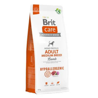Hypoallergenic Adult Medium Breed Kuzulu Orta Irk Yetişkin Köpek Maması 12 Kg
