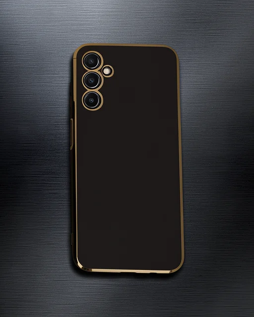 Samsung Galaxy M14 5g Kılıf Volet Silikon - Siyah