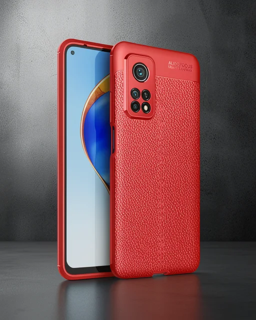 Xiaomi Mi 10t Pro Kılıf Auto Focus Kapak - Kırmızı