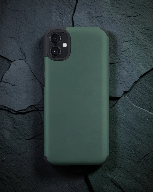 Samsung Galaxy A04e Kılıf Loop Deri Silikon - Yeşil