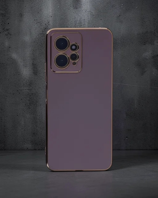 Xiaomi Redmi Note 12 4g Kılıf Volet Silikon - Mor