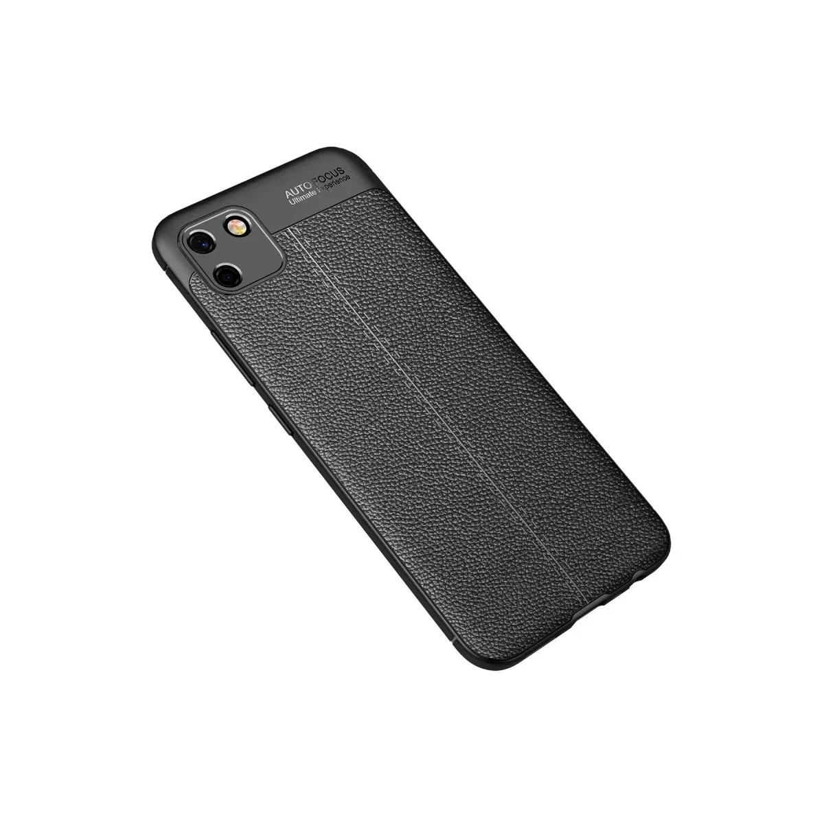 Realme C11 2021 Kılıf Auto Focus Kapak - Siyah görsel 2