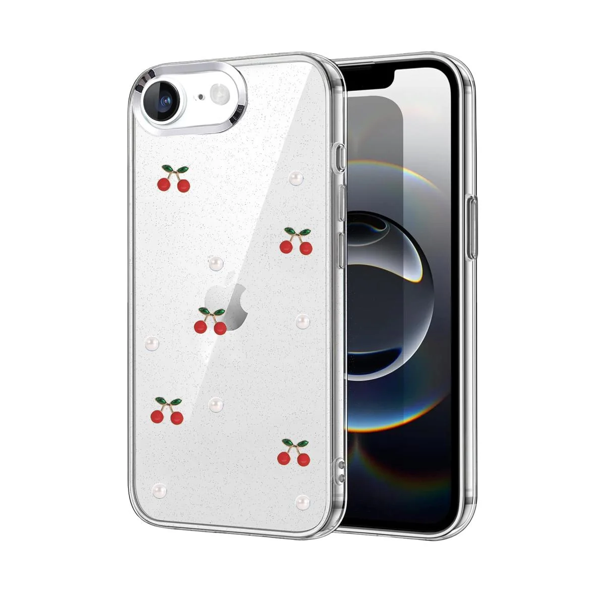 Apple iPhone 16E Fiyonk Desenli Kapak - Desen 9