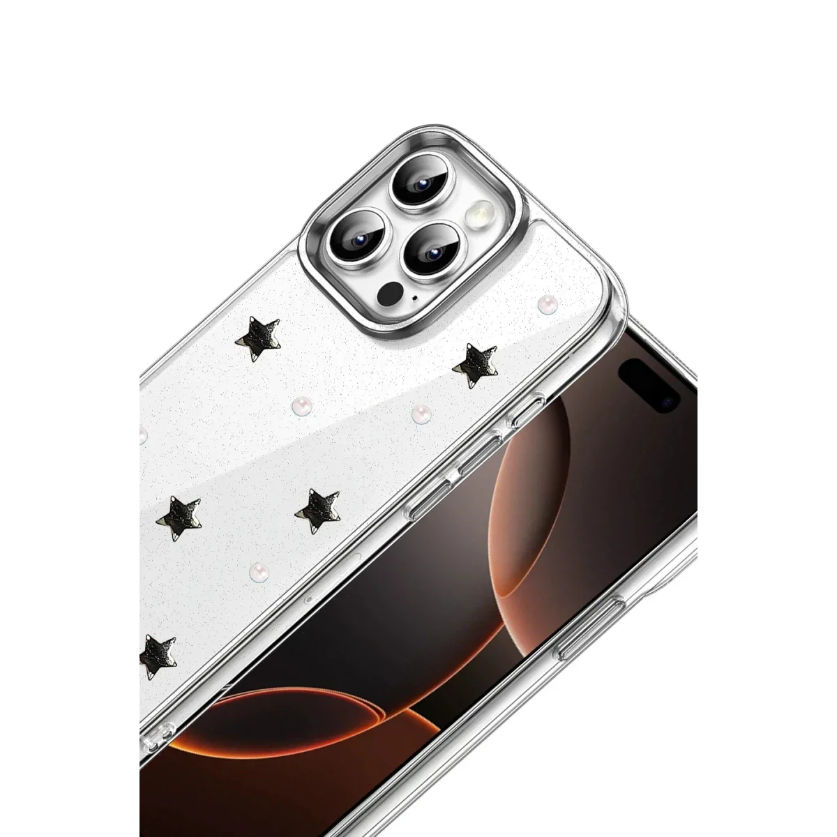 Apple iPhone 14 Pro Max Fiyonk Desenli Kapak - Desen 7 görsel 2