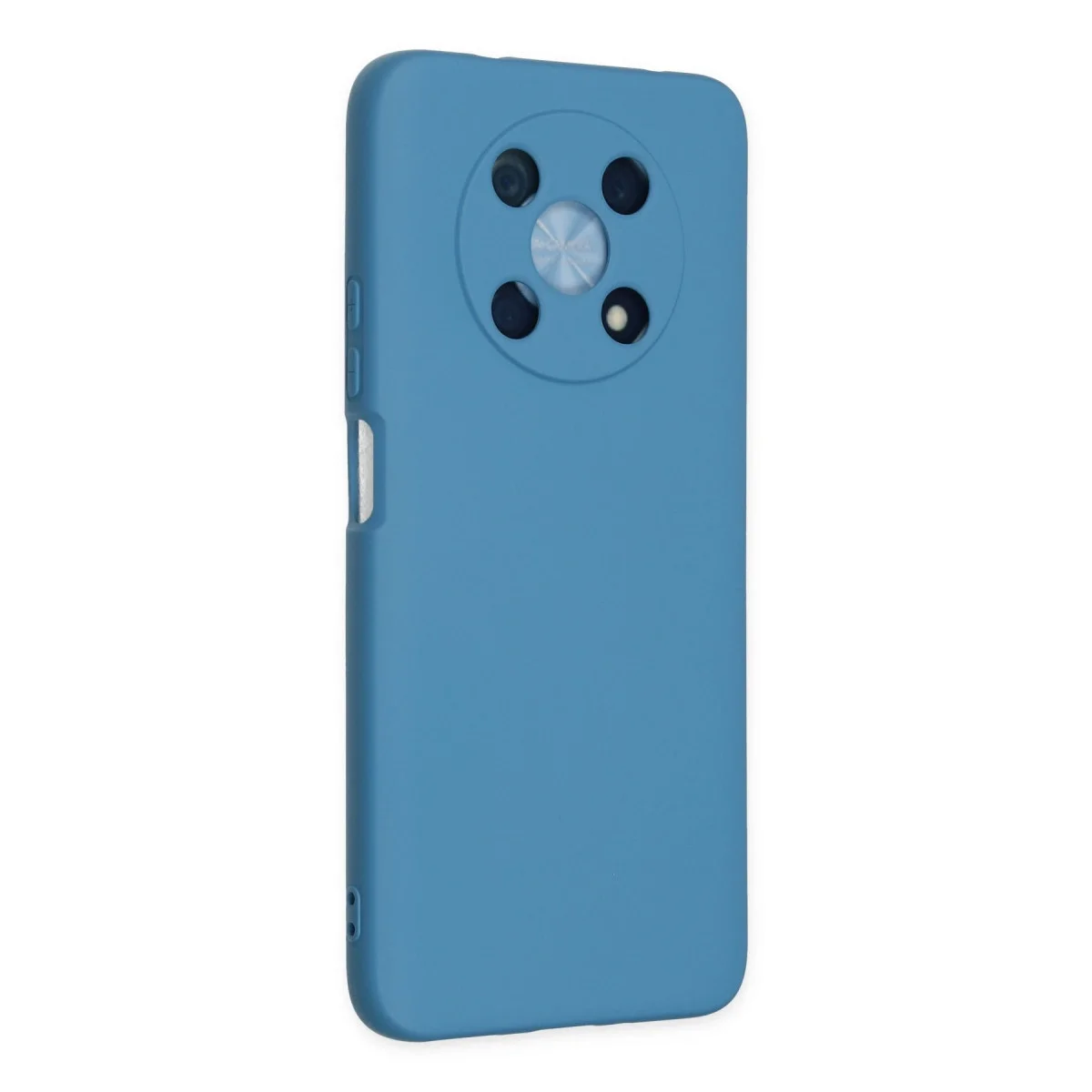 Huawei Nova Y90 Kılıf Nano İçi Kadife Silikon - Mavi görsel 2