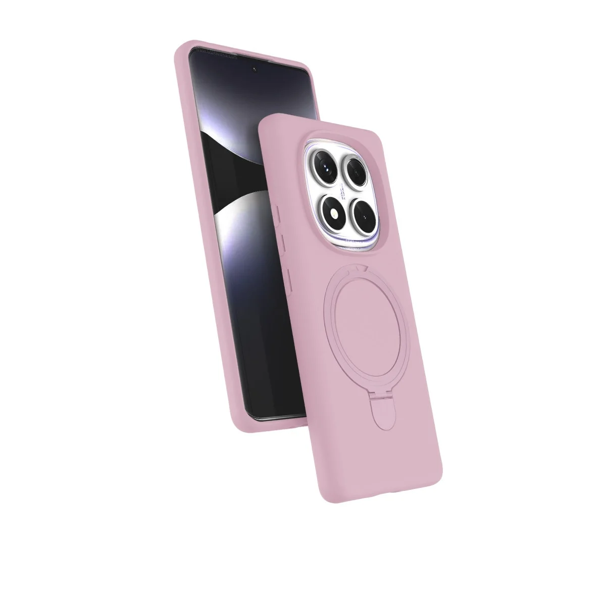 Xiao Red Note 14 Pro 5g Regal Magsafe Standlı Kapak - Açık Pembe