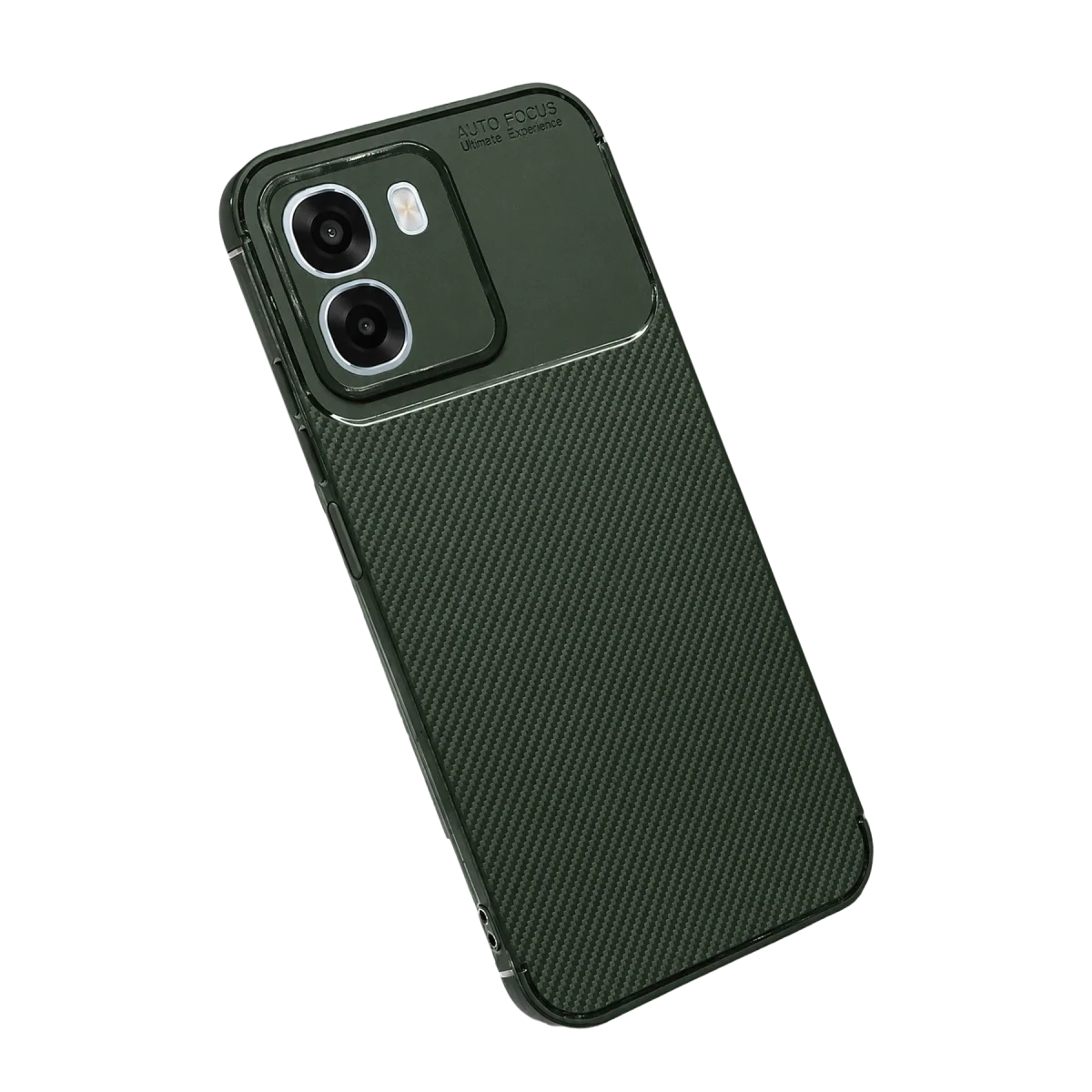 Oppo Oppo A6t 5g Auto Focus Karbon Kapak - Koyu Yeşil görsel 2