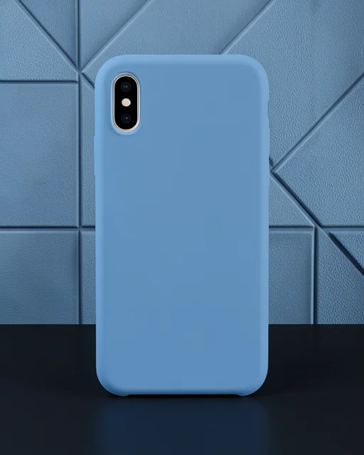 Apple İphone Xs Max Kılıf Lansman Legant Silikon - Açık Mavi