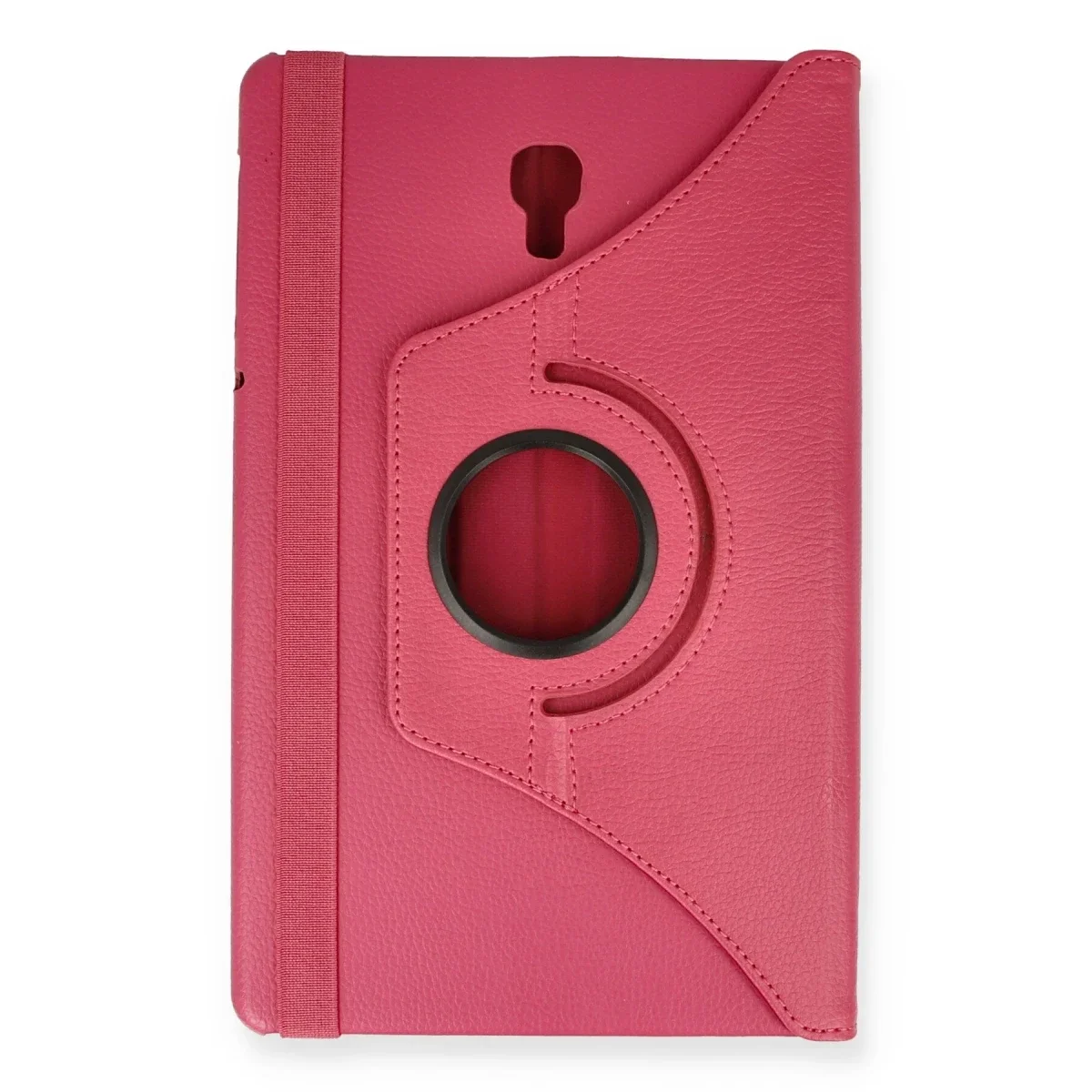 Samsung Galaxy T590 Tab A 10.5 Kılıf 360 Tablet Deri Kılıf - Pembe görsel 2