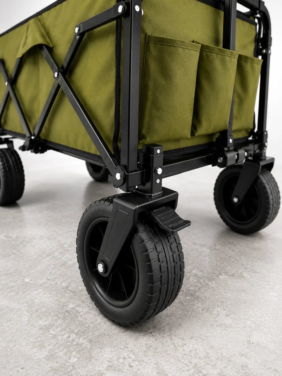 Kamp, Piknik, Plaj ve Alışveriş İçin Çok Amaçlı Katlanabilir Wagon görsel 3