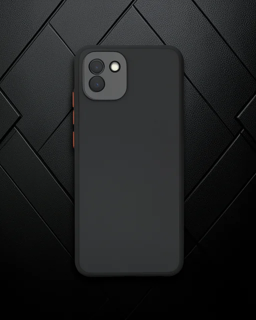 Samsung Galaxy A03 Kılıf Montreal Silikon Kapak - Siyah