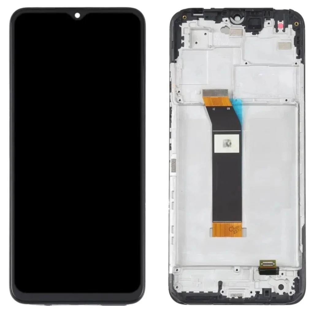 Redmi Note 10 5G Lcd Dokunmatik Ekran Çıtalı (Siya görsel 2
