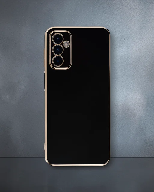 Samsung Galaxy M23 Kılıf Volet Silikon - Siyah