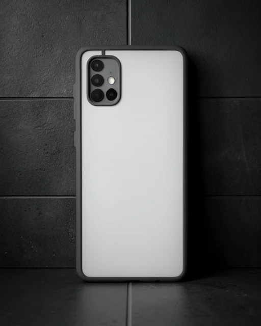 Samsung Galaxy A71 Kılıf Montreal Silikon Kapak - Gri