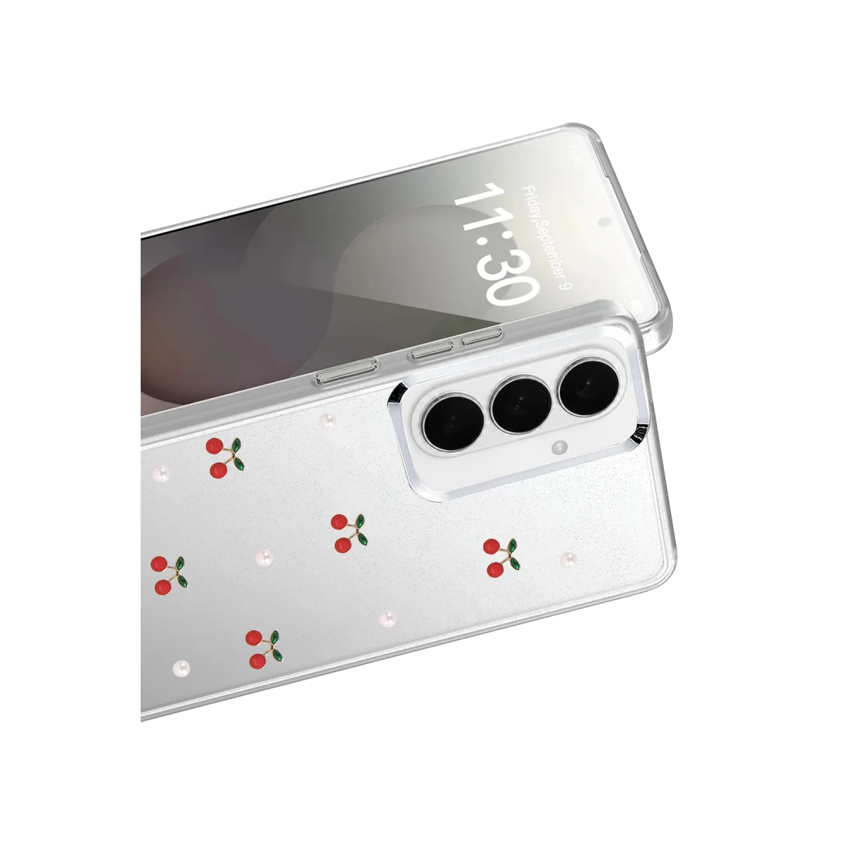 Samsung Galaxy S26 Plus Fiyonk Desenli Kapak - Desen 9 görsel 2