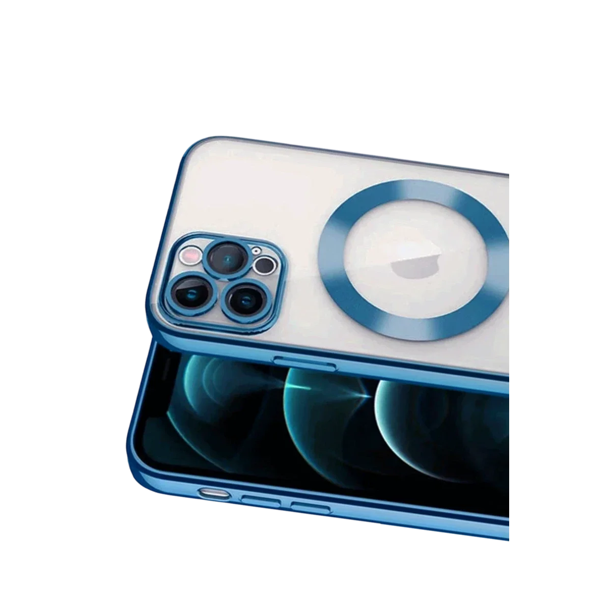 Apple iPhone 13 Pro Kılıf Kross Magneticsafe Kapak - Sierra Blue görsel 2