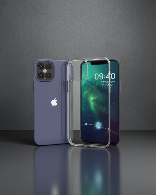 Apple İphone 12 Kılıf Lüx Şeffaf Silikon
