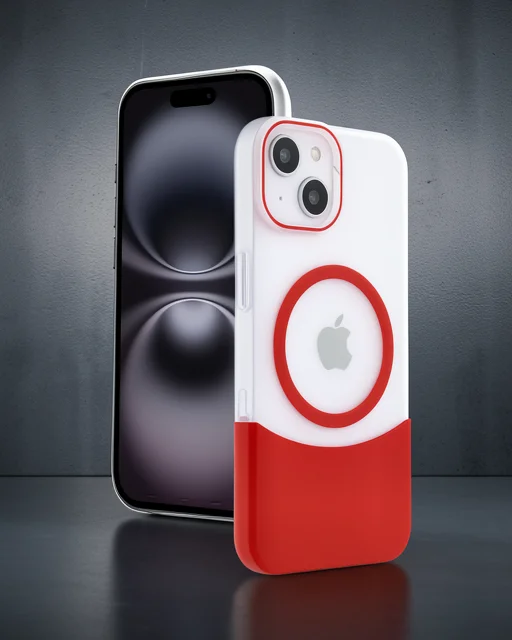 Joko Apple İphone 15 Velar Magsafe Kapak - Kırmızı