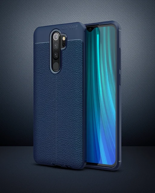 Xiaomi Redmi Note 8 Pro Kılıf Auto Focus Kapak - Lacivert