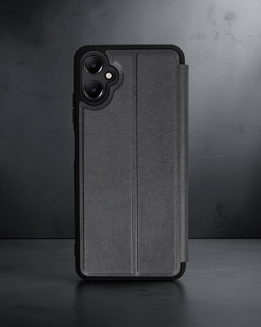 Samsung Galaxy A05 Kılıf Flip Cover - Siyah