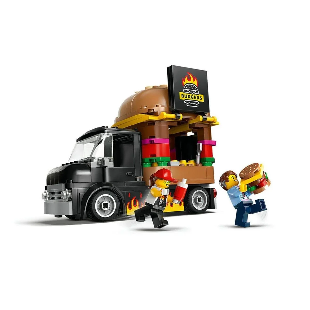 60404 LEGO® City Hamburger Kamyonu 194 parça +5 yaş görsel 3