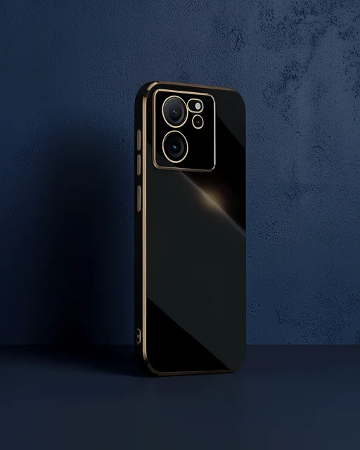 Xiaomi Mi 13t Pro Kılıf Volet Silikon - Siyah