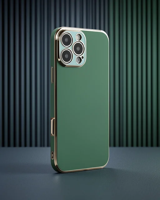 Apple İphone 16 Pro Max Kılıf Volet Silikon - Açık Yeşil