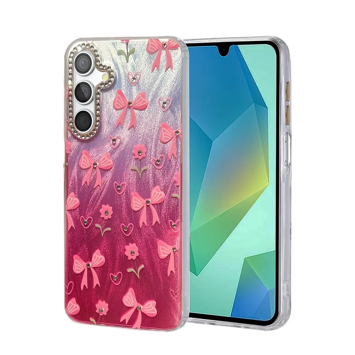 Samsung Galaxy A14 4G Kılıf Blade Aynalı Desenli Kapak - Desen 3