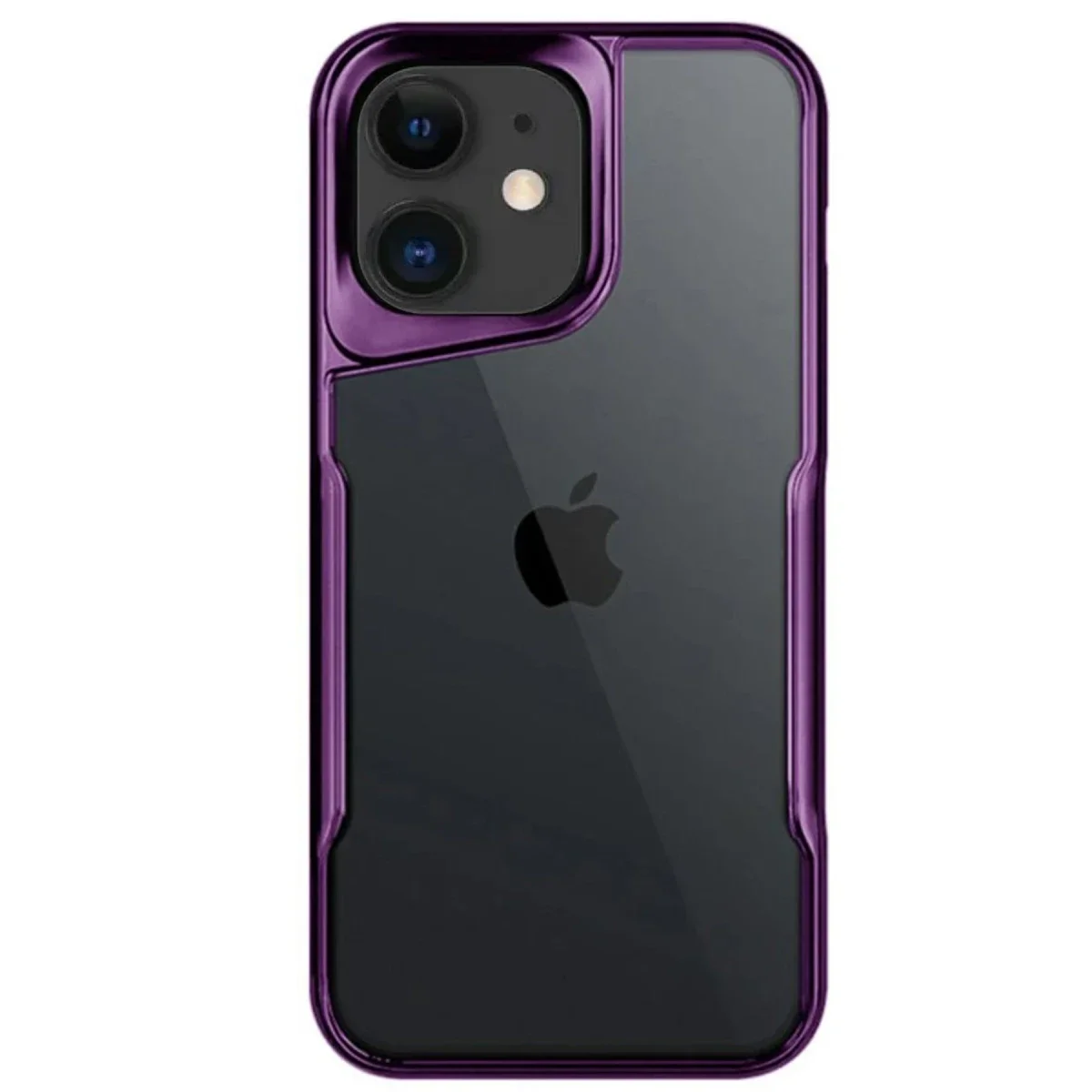 Apple iPhone 11 Kılıf Boyi Silikon Kapak - Derin Mor