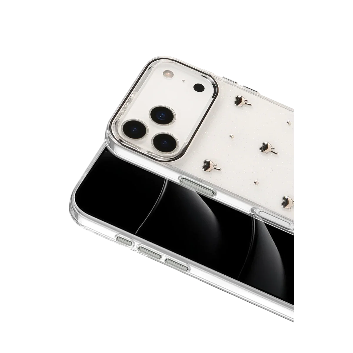 Apple iPhone 17 Pro Fiyonk Desenli Kapak - Desen 1 görsel 2