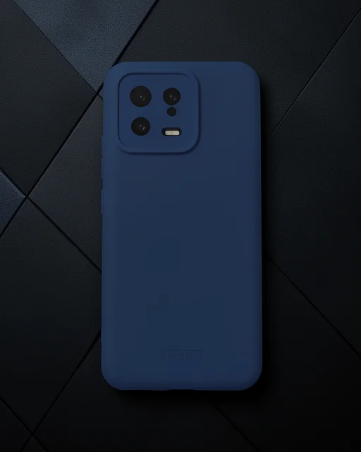 Xiaomi Mi 13 Kılıf Nano İçi Kadife Silikon - Lacivert