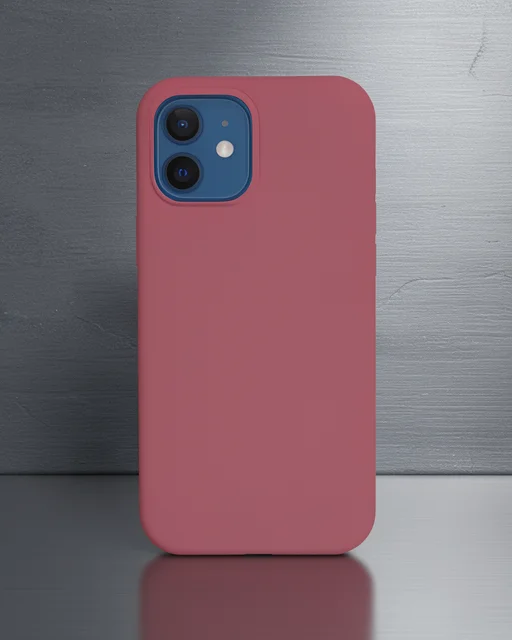 Apple İphone 12 Kılıf Lansman Legant Silikon - Fuşya