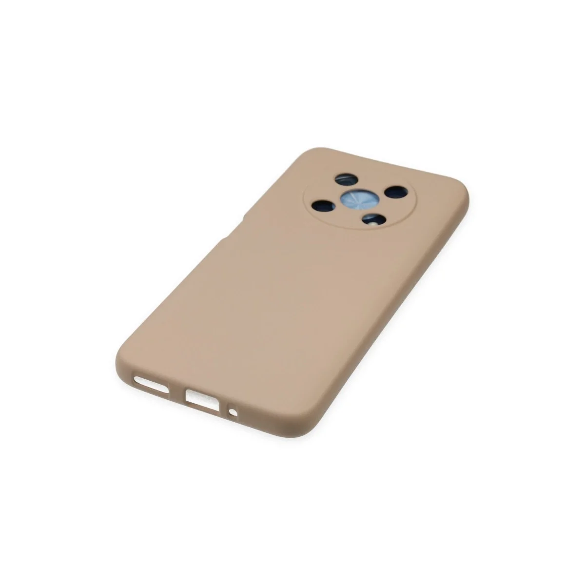 Huawei Nova Y90 Kılıf Nano İçi Kadife Silikon - Pudra görsel 4