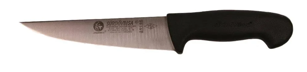 Sürmene 61046 Kasap Kurban Sıyırma Bıçağı 16.5 cm, Plastik Sap