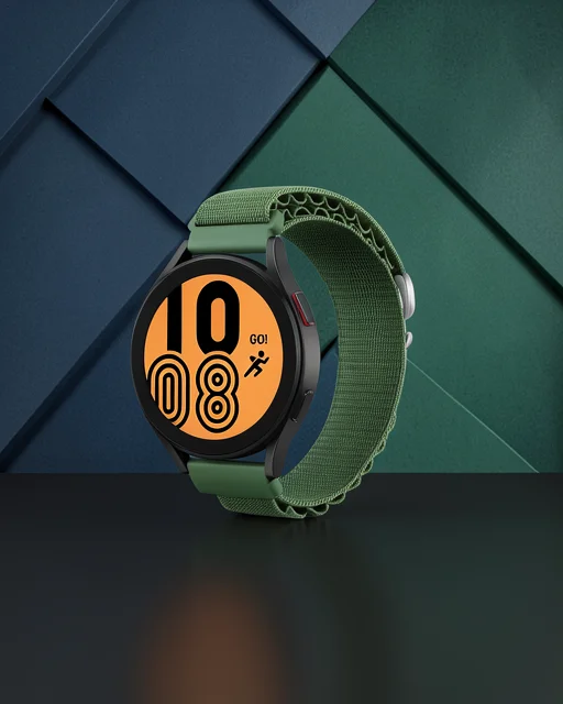 Watch 20mm Kr410 Kumaş Kordon - Yeşil