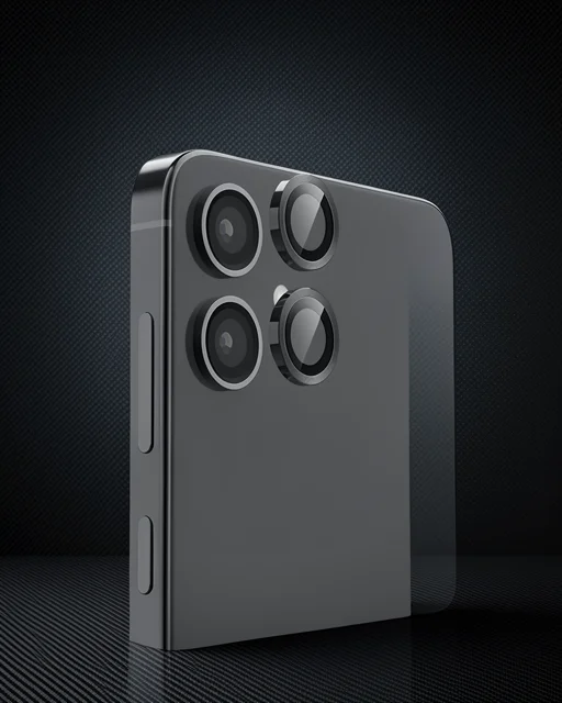 Samsung Galaxy A06 Raze Metal Kamera Lens - Siyah