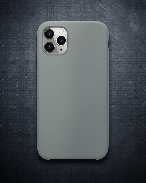 Apple İphone 11 Pro Max Kılıf Lansman Legant Silikon - Açık Gri