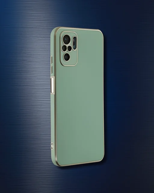 Xiaomi Redmi Note 10 Kılıf Volet Silikon - Açık Yeşil
