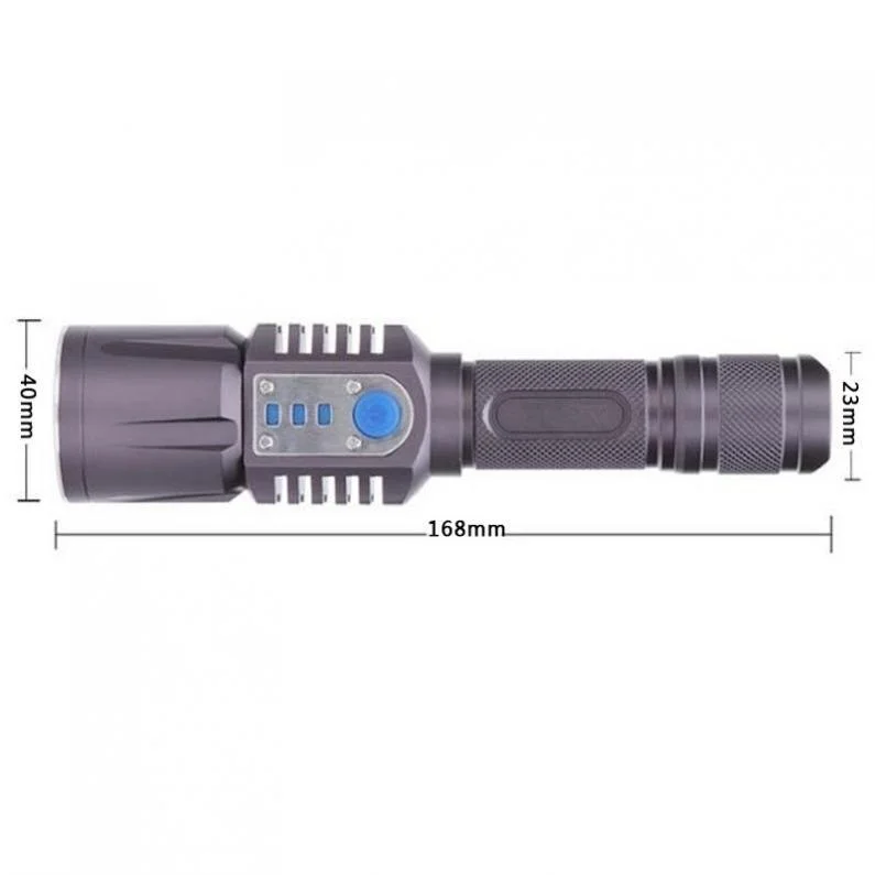Baretta BRS18 Oto Şarjlı T6 Led 3000 Lümen El Feneri görsel 2