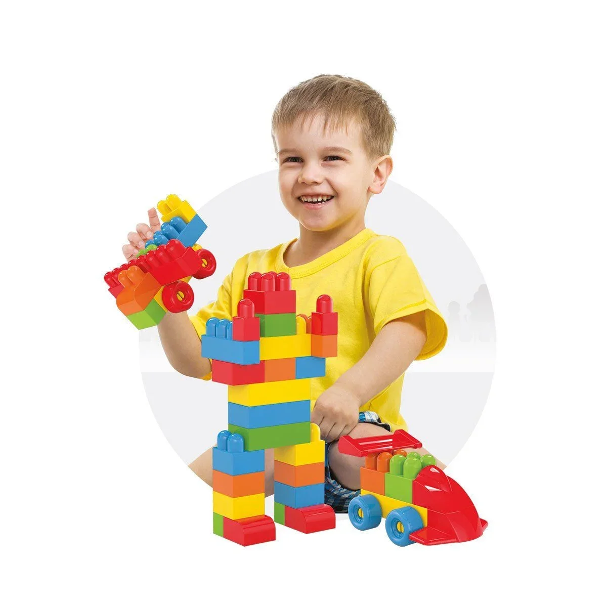 01313 Akıllı Çocuk Blokları 125 Parça görsel 4