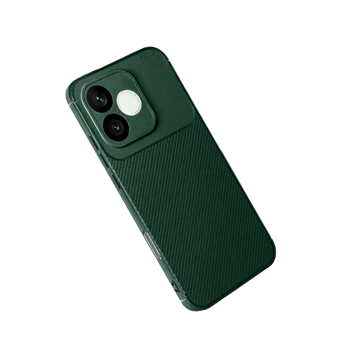 Huawei Honor 600 Lite Auto Focus Karbon Kapak - Koyu Yeşil görsel 2