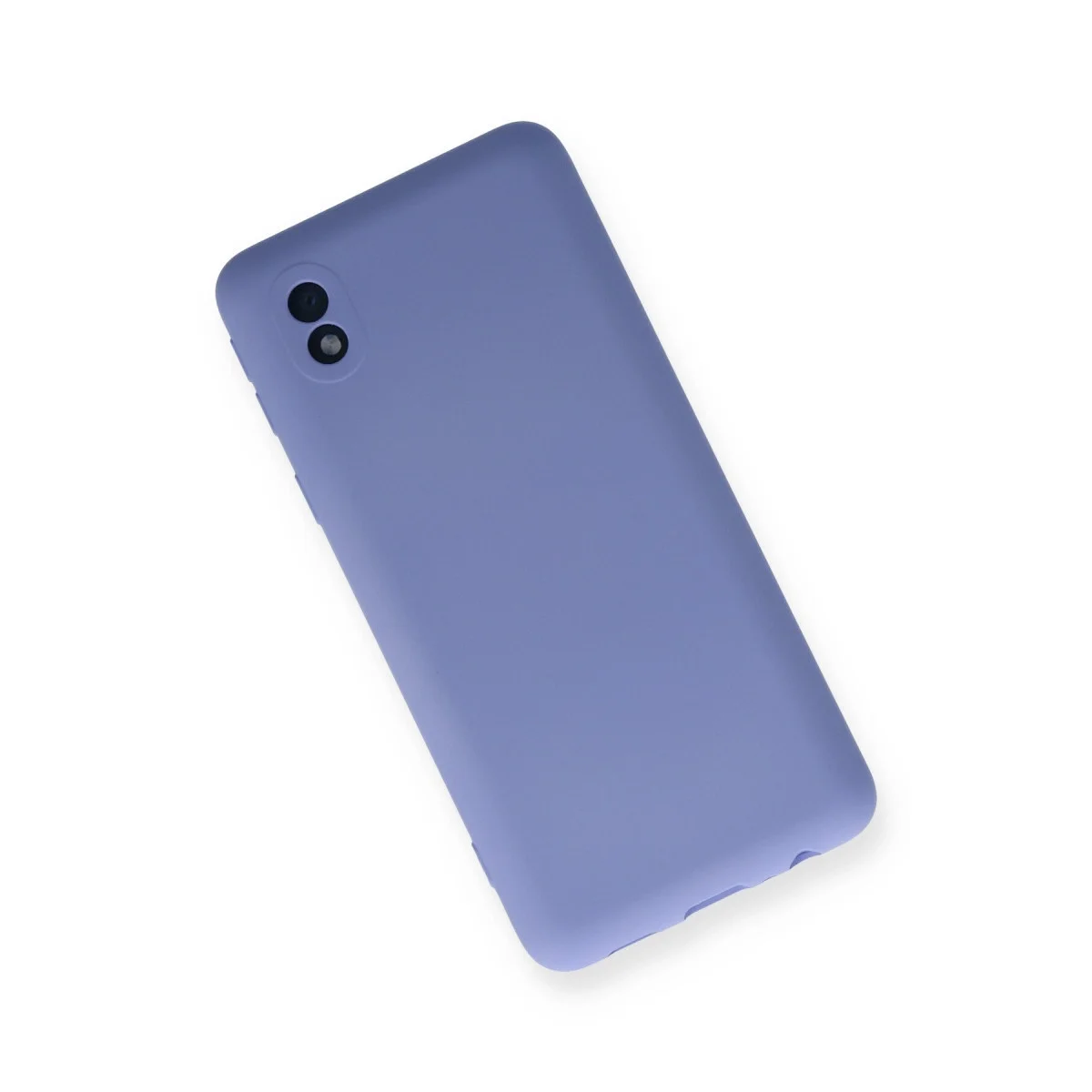 Samsung Galaxy A01 Core Kılıf Nano İçi Kadife Silikon - Lila görsel 3