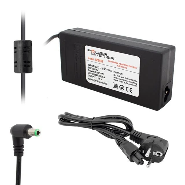 PM-12922 Toshiba Uyumlu 19V 6.3A Notebook Adaptörü 6.3x3.0mm Uçlu Şarj Cihazı görsel 5
