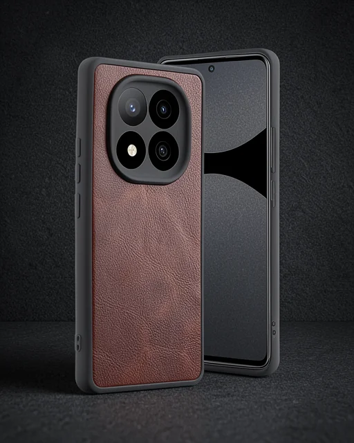 Xiaomi Redmi Note 14 Pro 4g Kılıf Aras Deri Kapak - Taba