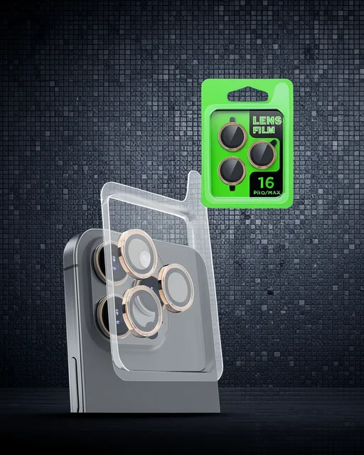 Apple İphone 16 Pro Raze Metal Kamera Lens - Desert