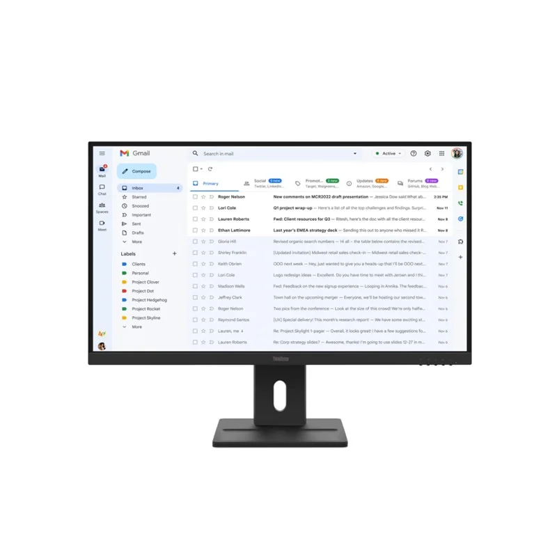 27 E27-40 Thınkvısıon 64BCMAT4TK 4MS 100HZ Hdmı+vga Wled Pıvot Monıtor (3 Yıl Garanti)