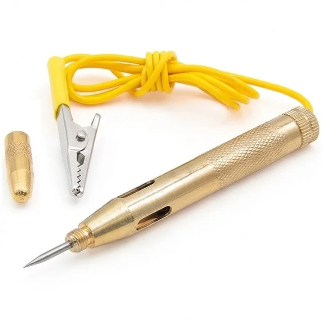 PM-38818 Spiral Kablolu Kalem Tip Metal Voltaj Test Cihazı görsel 2