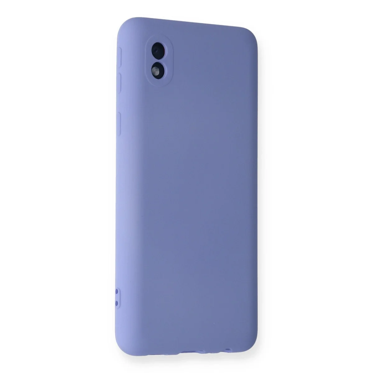 Samsung Galaxy A01 Core Kılıf Nano İçi Kadife Silikon - Lila görsel 2