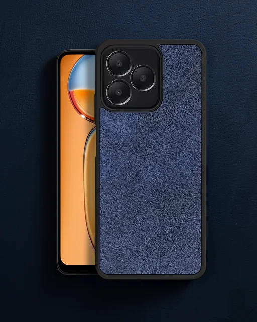 Realme Note 50 4g Kılıf Aras Deri Kapak - Lacivert